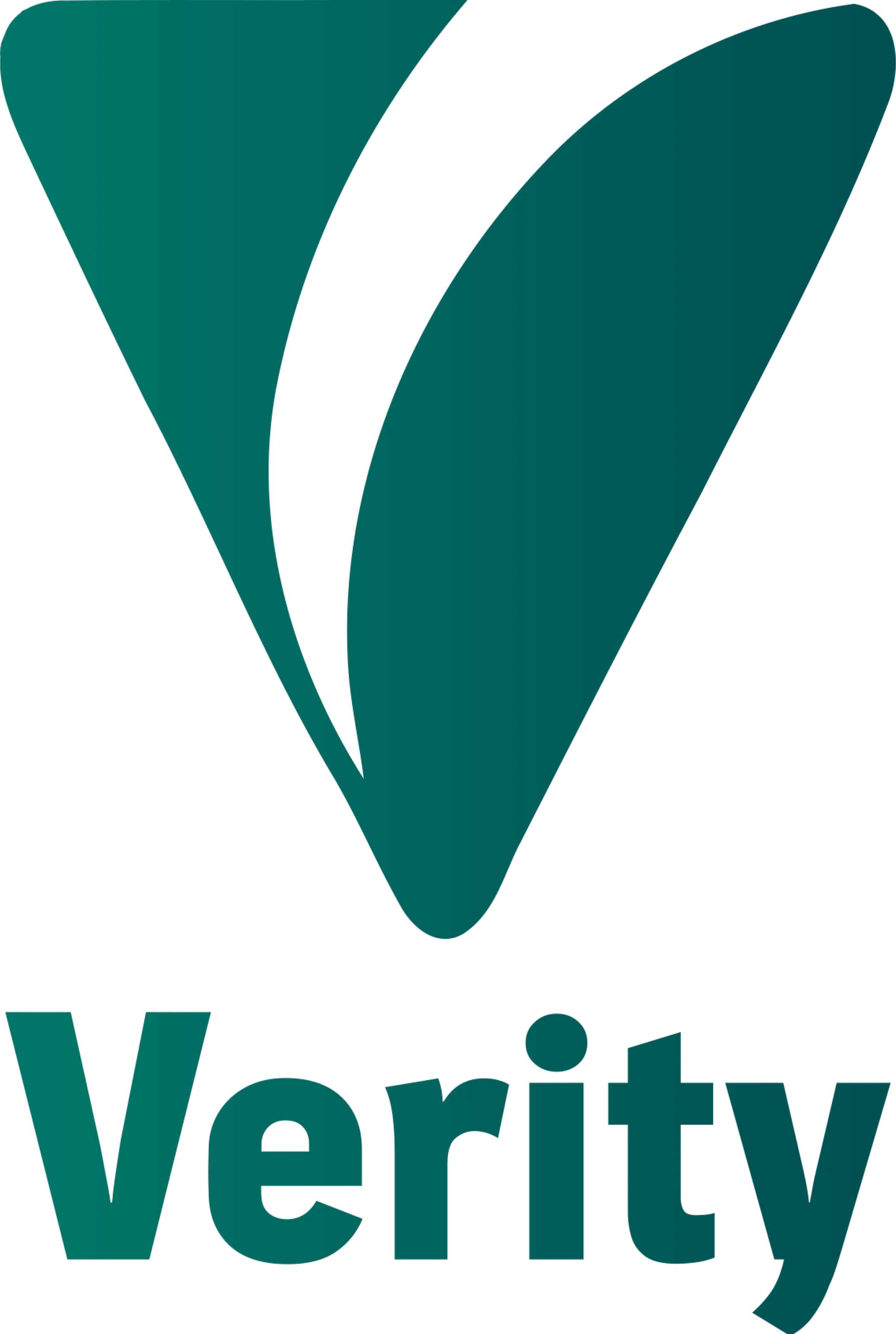 Verity company logo for header